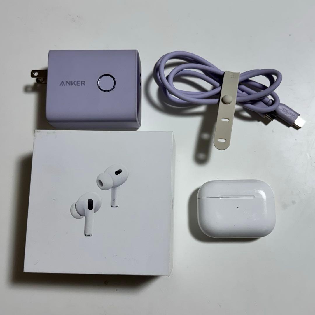 airpods pro 第2世代 充電器 anker 521 powerbank