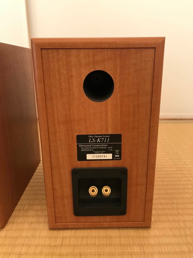 KENWOOD LS-K711 スピーカー ペア ブックシェルフ 2WAY 小型