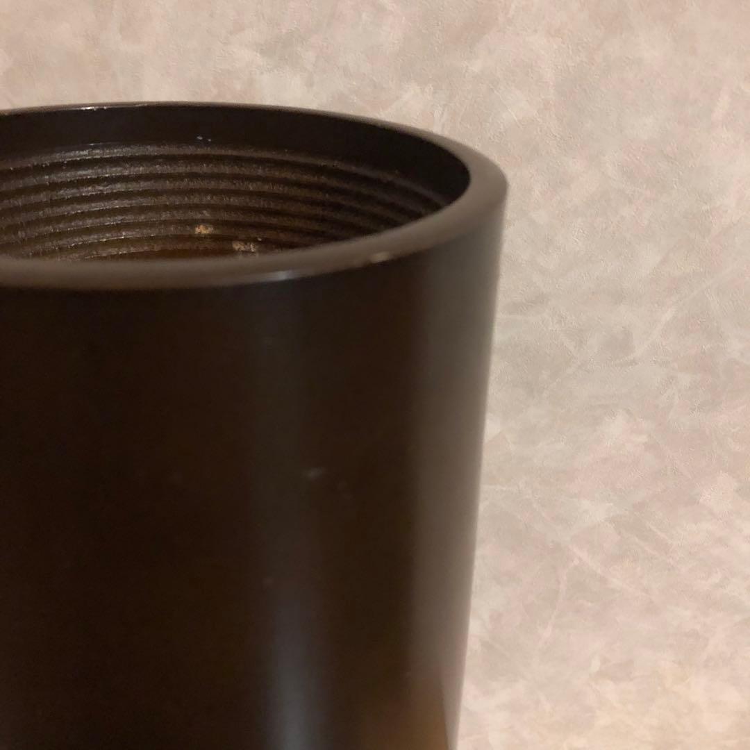 嵯峨御流 竹型 寸胴　花器