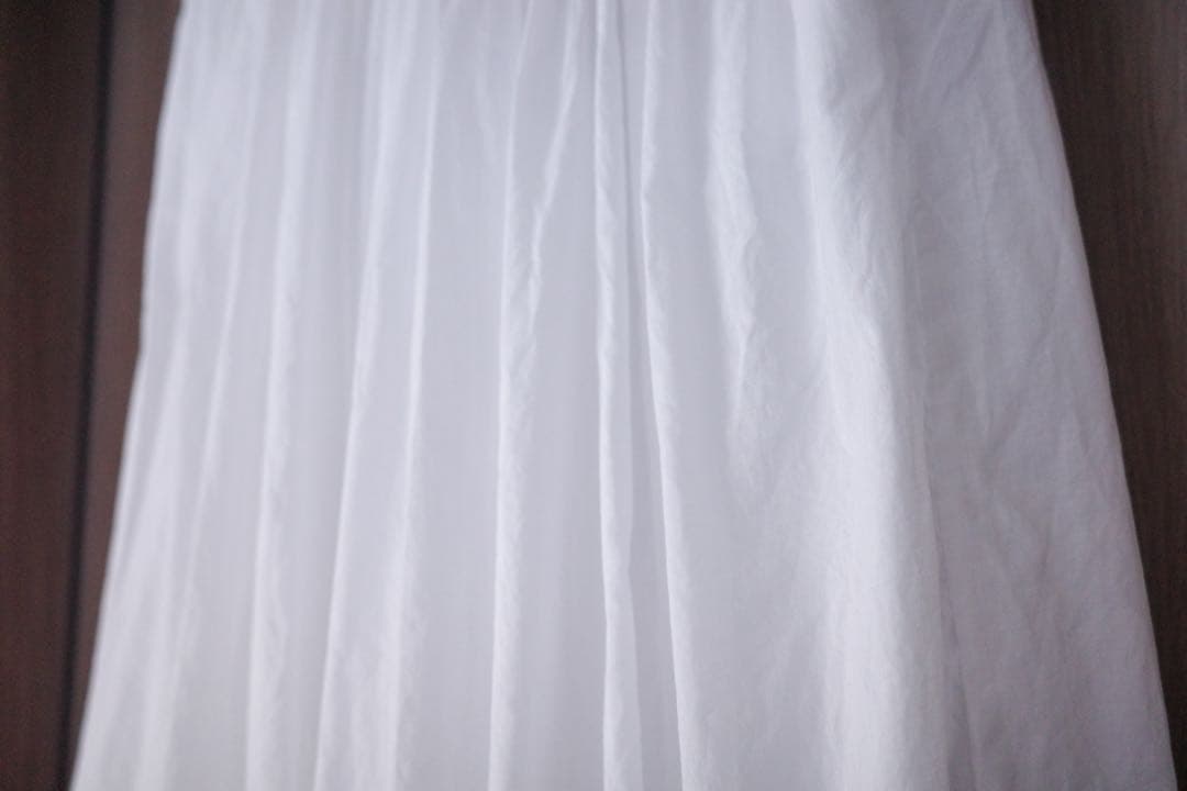 美品◇ francesca amam label ギャザーパンツ/ホワイト