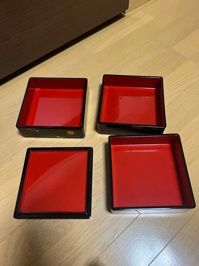 新品未使用【京都 平安 象彦 造】蒔絵 重箱 御重 三段重 漆器 漆芸 共箱