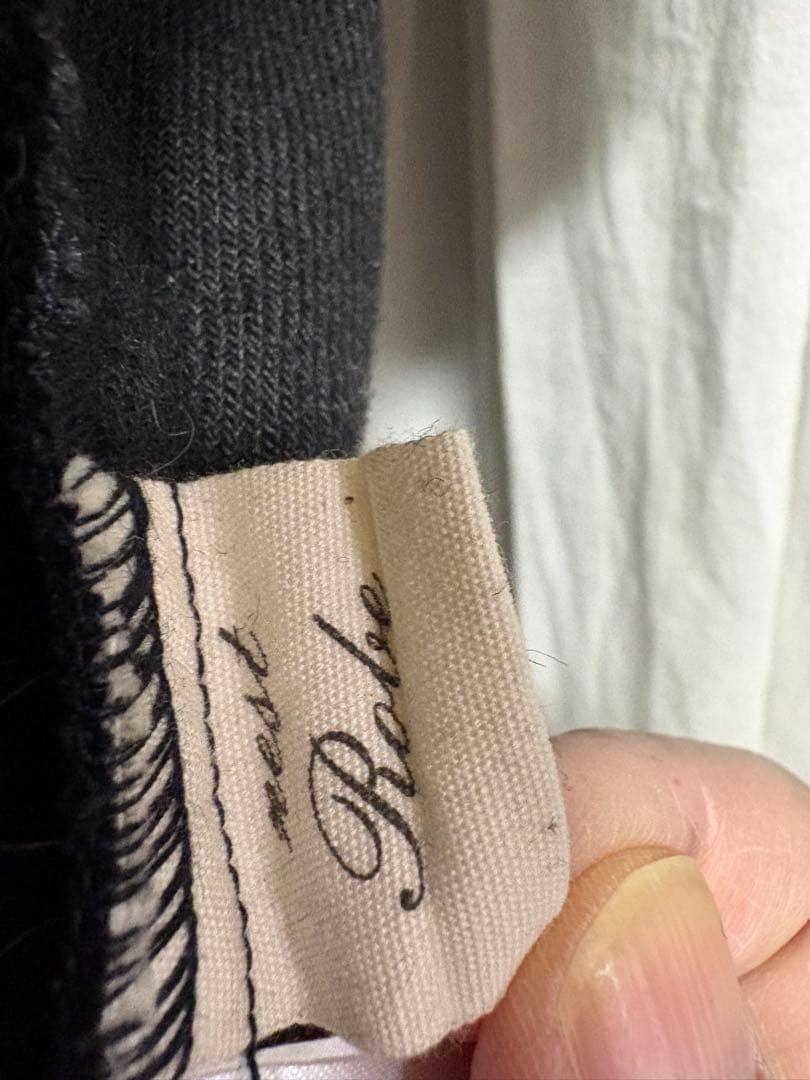 nest Robe ciel　前開きリネンワンピース　羽織り　替えボタン付