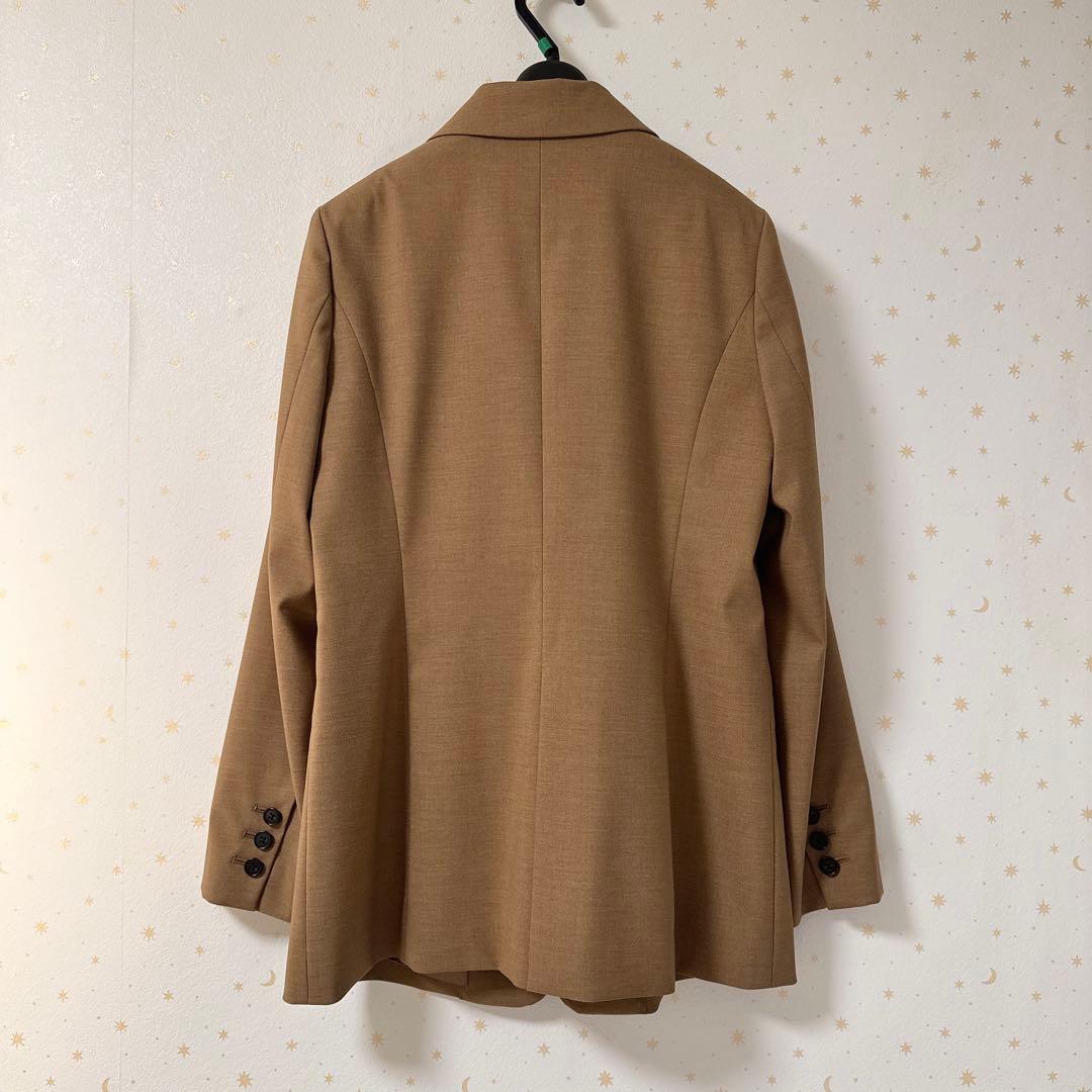 【グレースコンチネンタル】新品 シングルテーラードジャケット キャメル 38