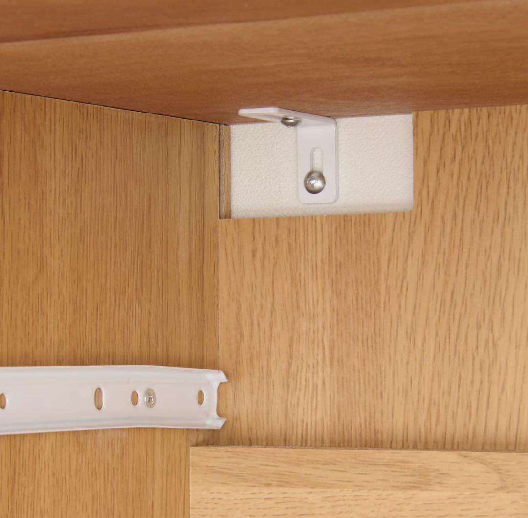 【送料込み！美品】無印良品 木製チェスト４段 オーク材