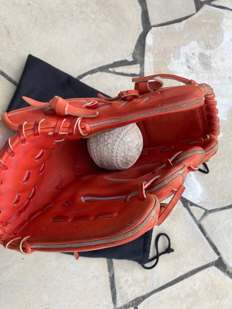 Ryotaさま専用_Global Elite 軟式投手用　オレンジ