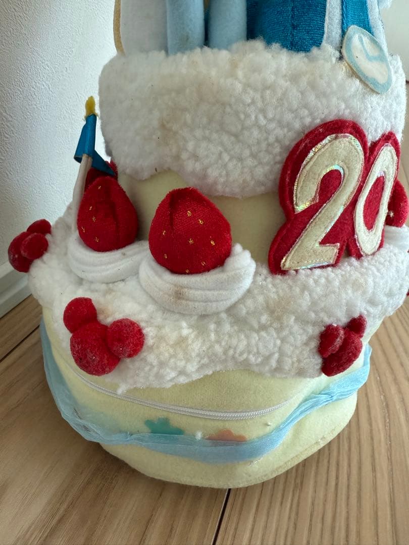 東京ディズニーランド 20周年 ケーキ型キャラクターグッズ