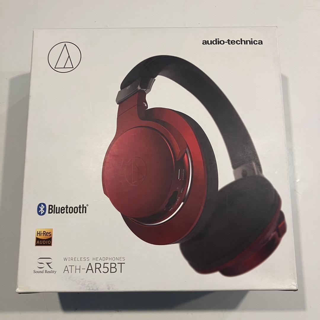 新品未開封audio-technica ATH-AR5BT RDヘッドホン