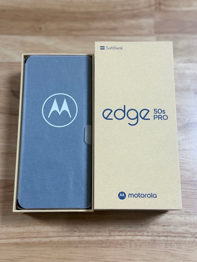 motorola edge 50S PRO バニラクリーム　ソフトバンク