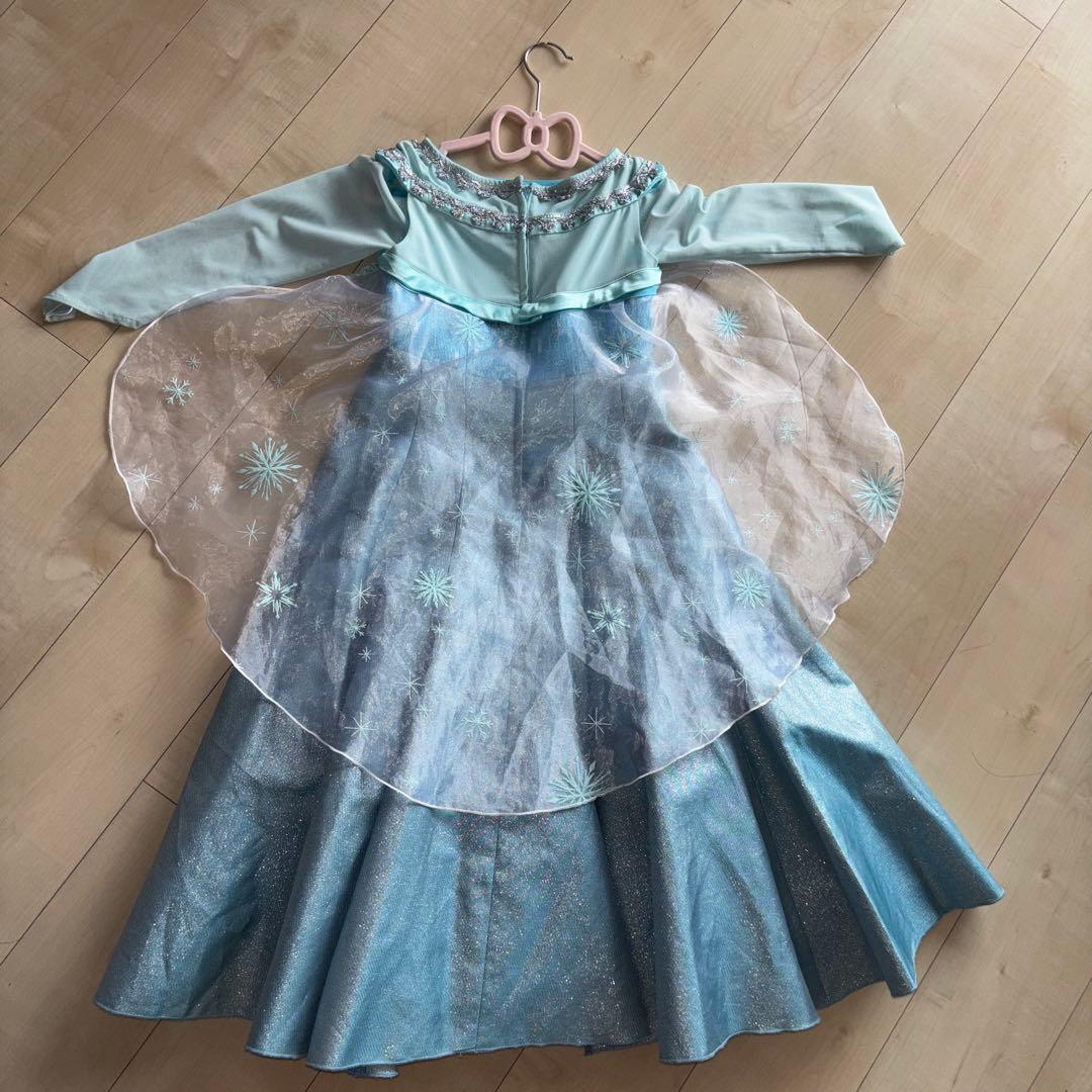 エルサ　ドレス　120cm ビビディバビディブティック