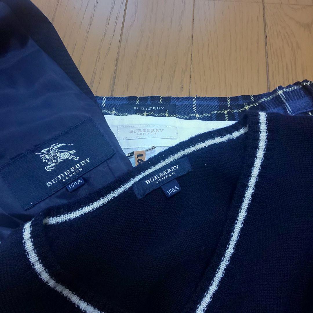 藍ママ様　BURBERRY　キッズフォーマルスーツ