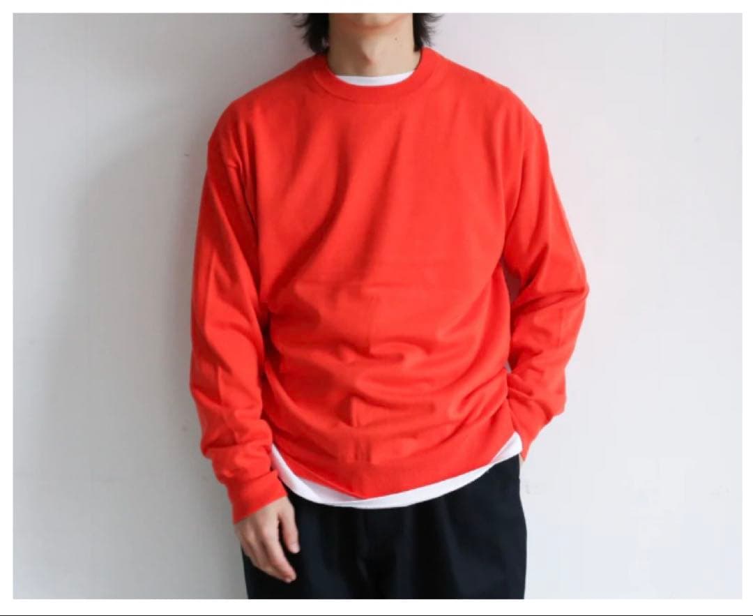 24ss YLEVE ELS GIZA COTTON KNIT イレーヴ ニット