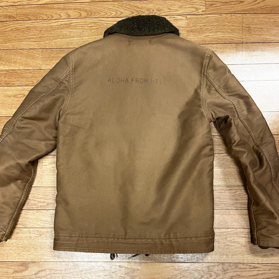 バラ売り開始！COOTIE N-1 デッキジャケット ALOHAステンシル