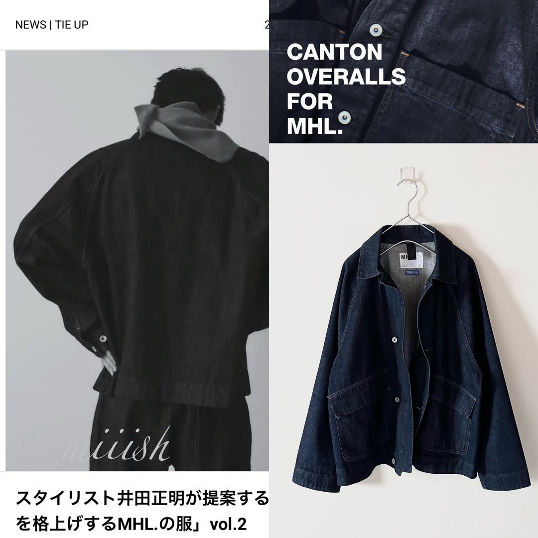 マーガレットハウエル×キャントン別注 デニムジャケット 4.8万 メンズ 40