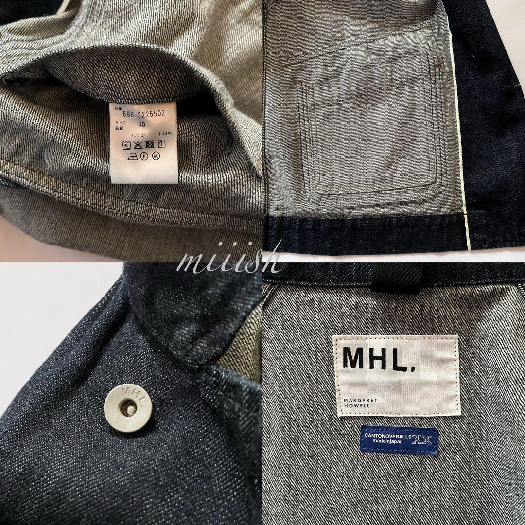 マーガレットハウエル×キャントン別注 デニムジャケット 4.8万 メンズ 40