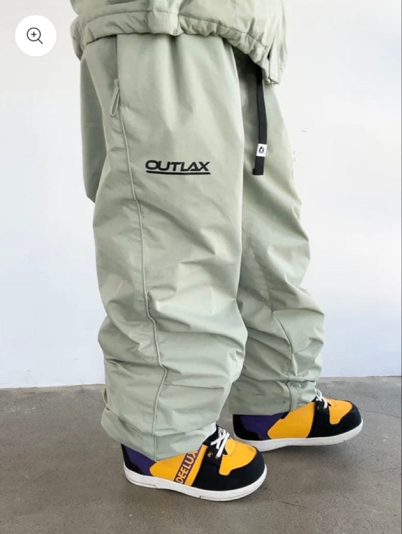 【あや】OUTLAX スノボウエア　上下セット