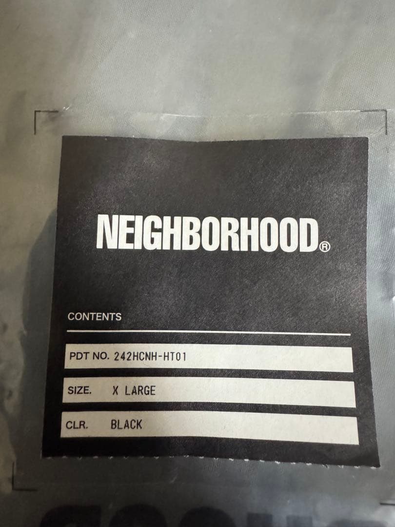 NEIGHBORHOOD ブラック バケットハット XL