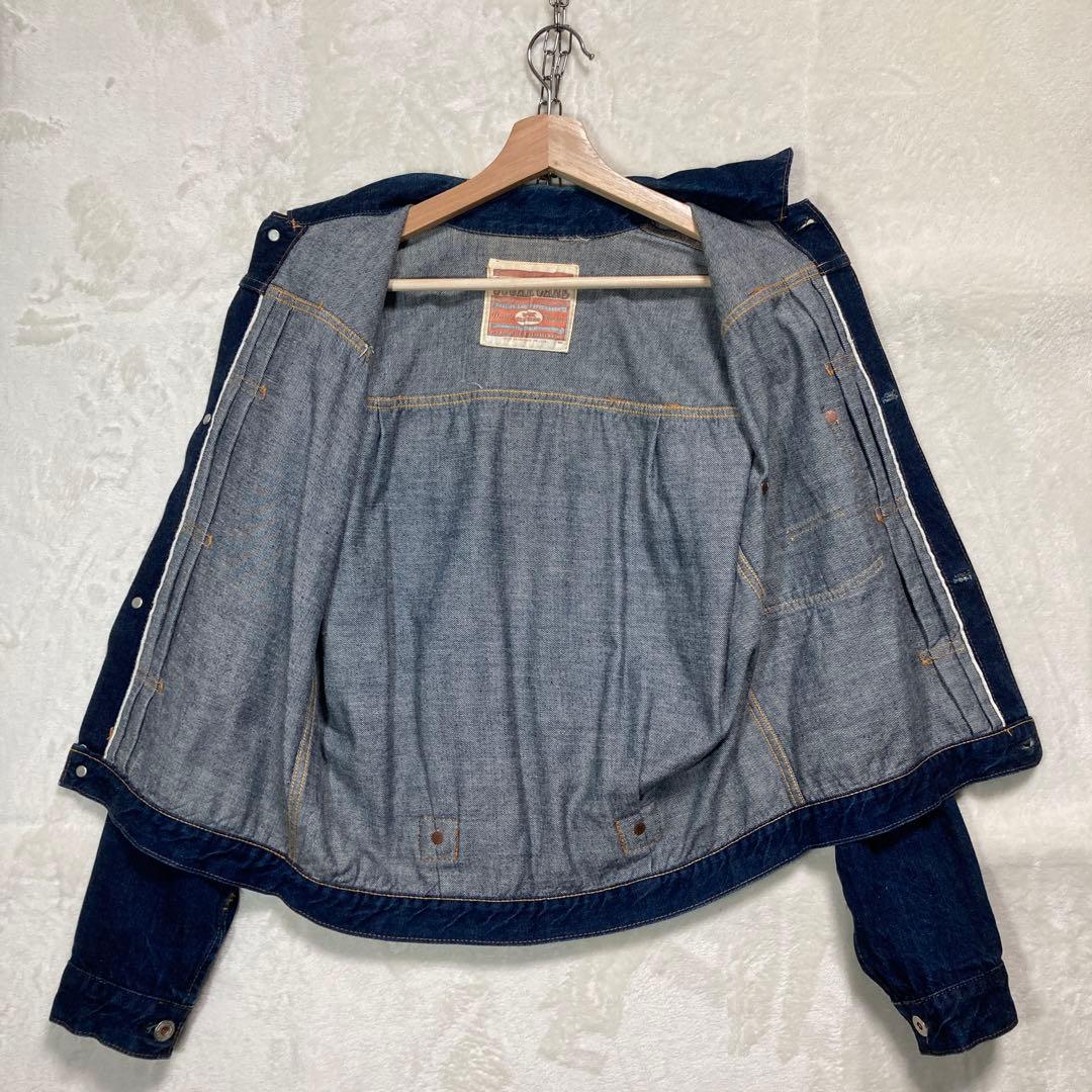 シュガーケーン 大戦 1st デニム ジャケット 月桂樹 濃紺 希少 506xx