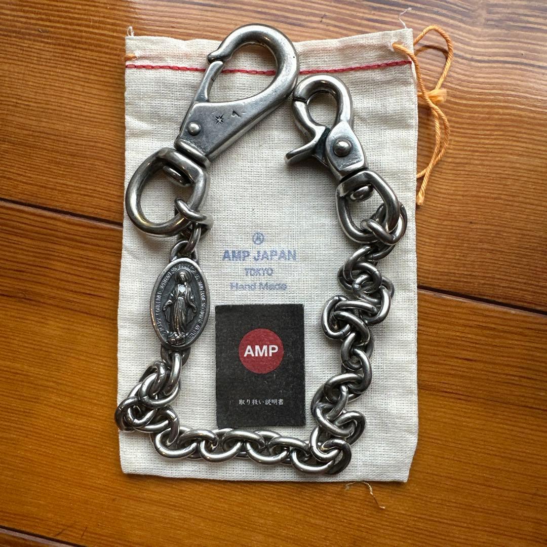 amp japan マリア Wクリップウォレットチェーン