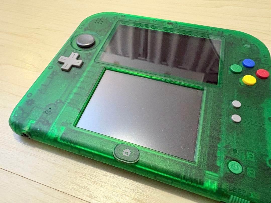美品 ニンテンドー2DS『ポケットモンスター 緑』限定パック