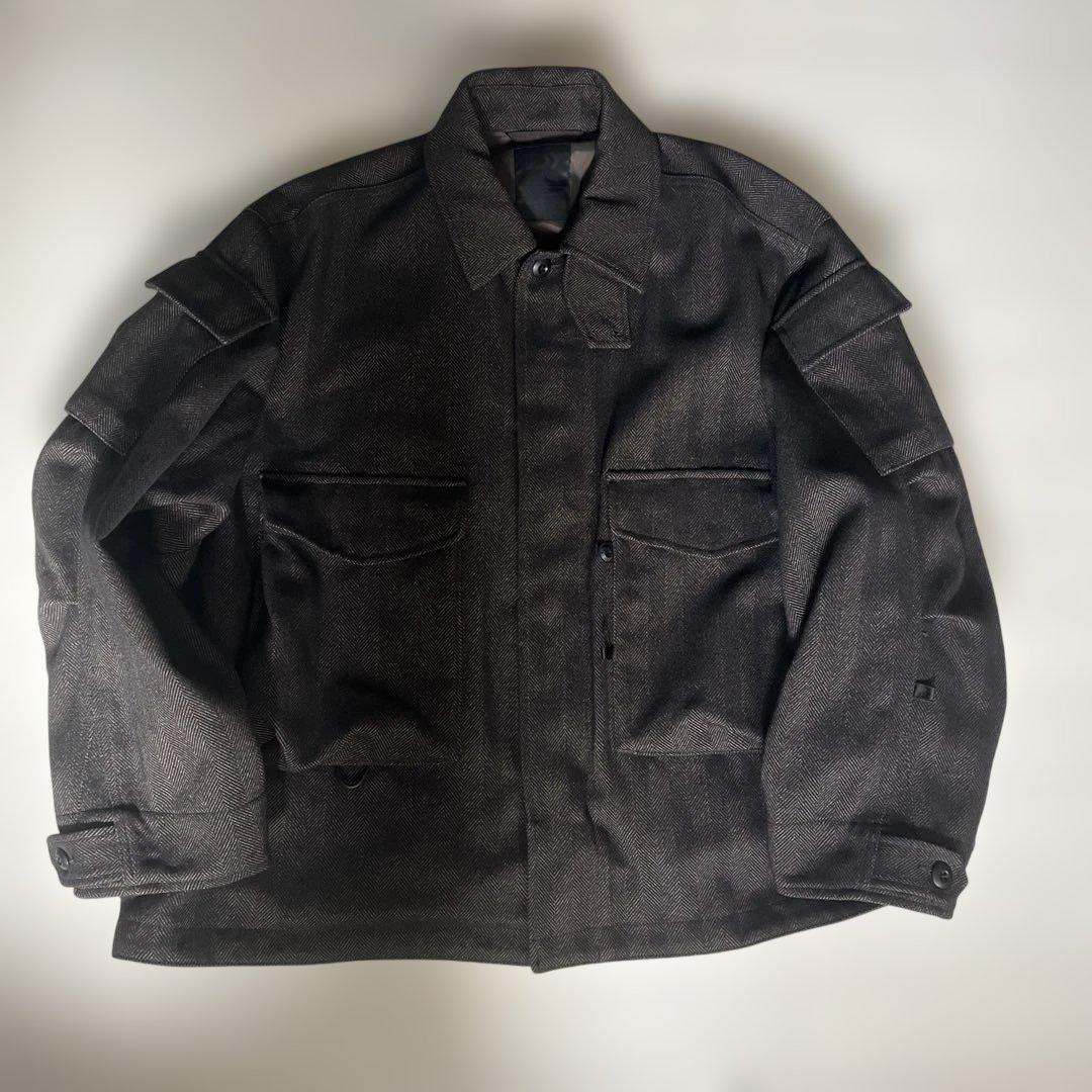 ジャケット・アウター DAIWA PIER39 TECH MIL BDU JACKET (TWEED)