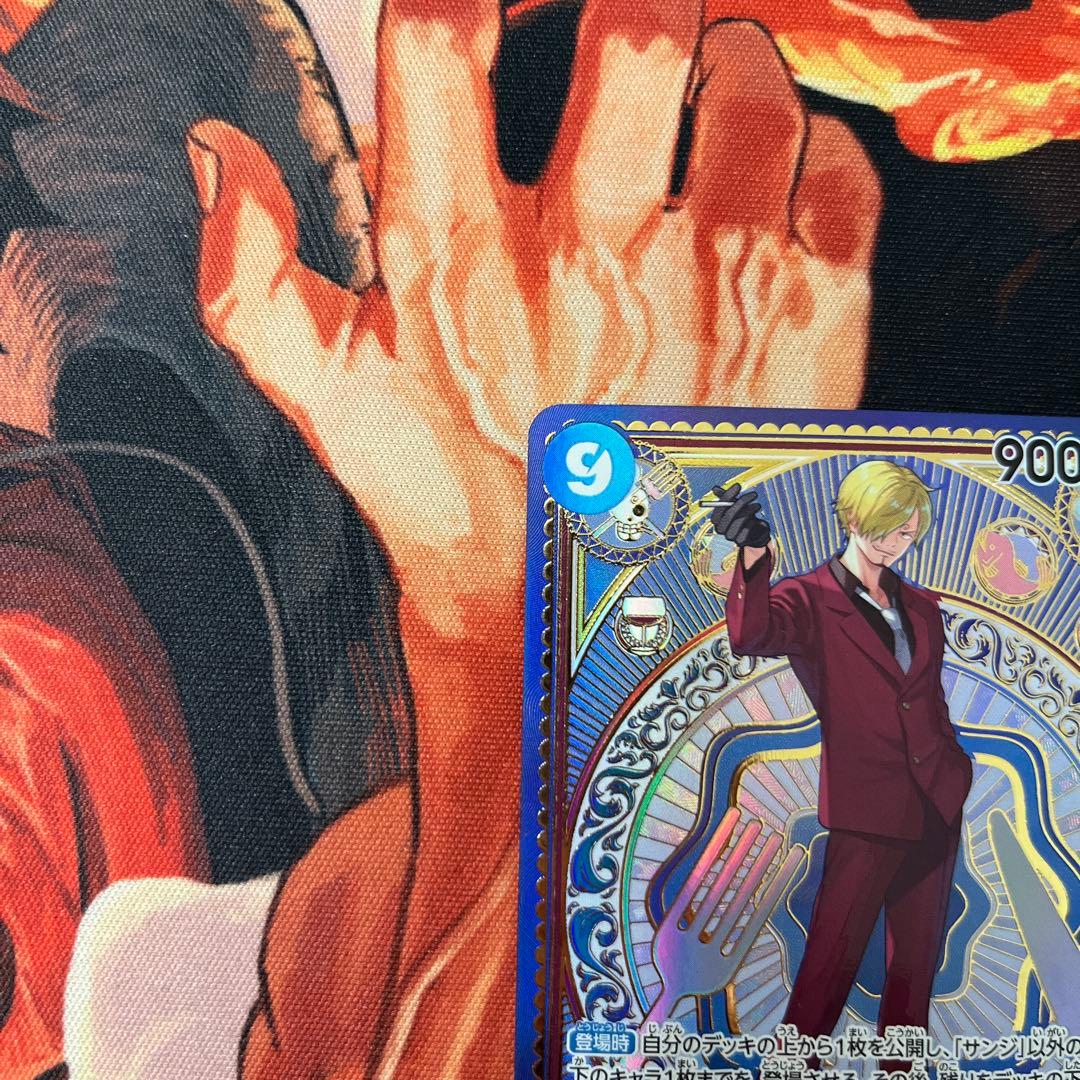 ワンピースカード　美品　神速の拳　サンジ SEC SP OP06-119