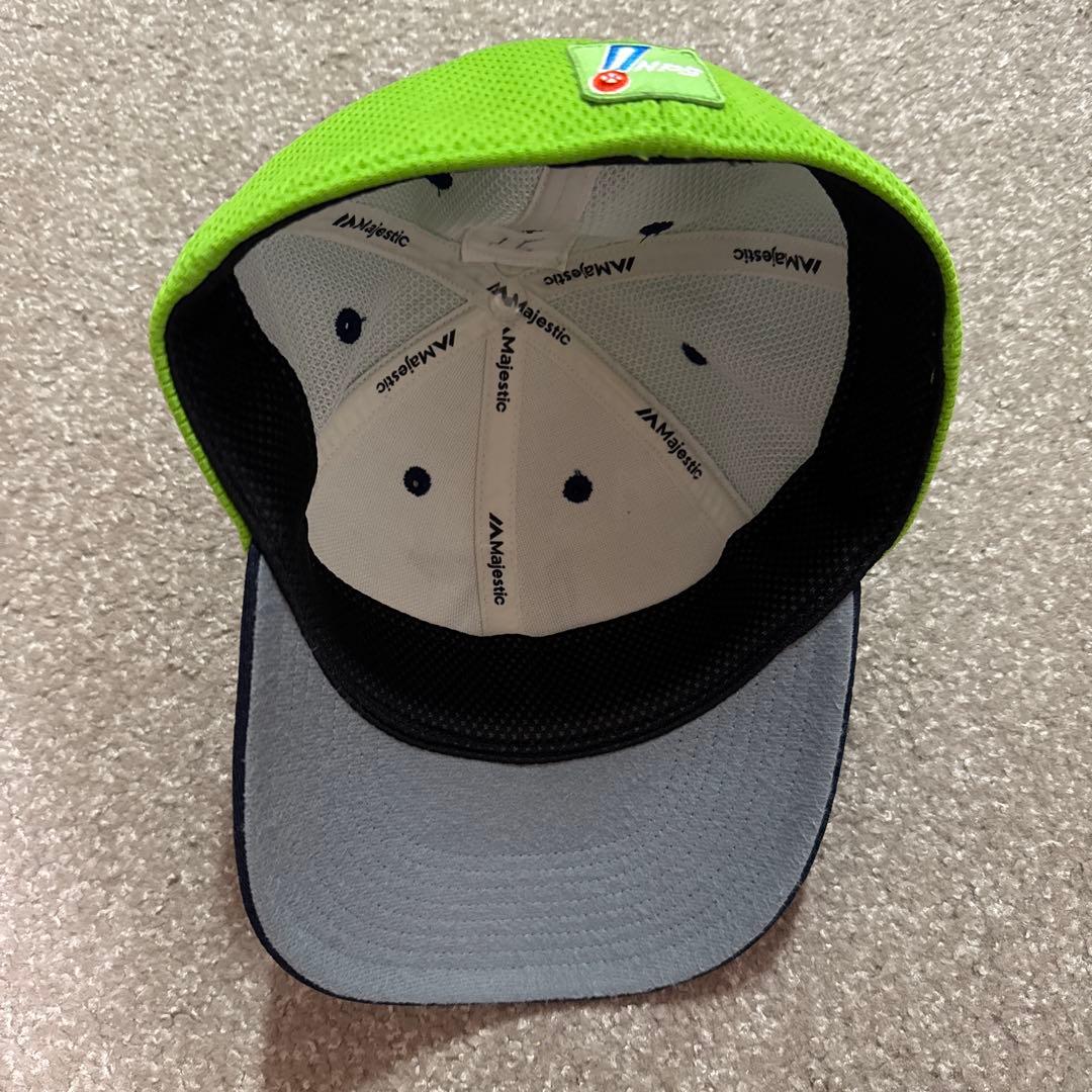 ヤクルトスワローズ・ 燕 パワー 実使用 キャップ