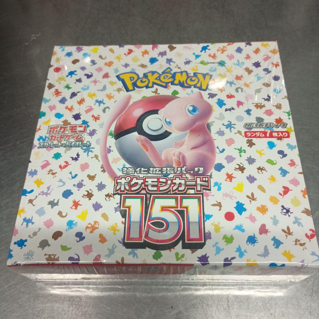 【！！お値下げしました！！】ポケモン151box シュリンク付き