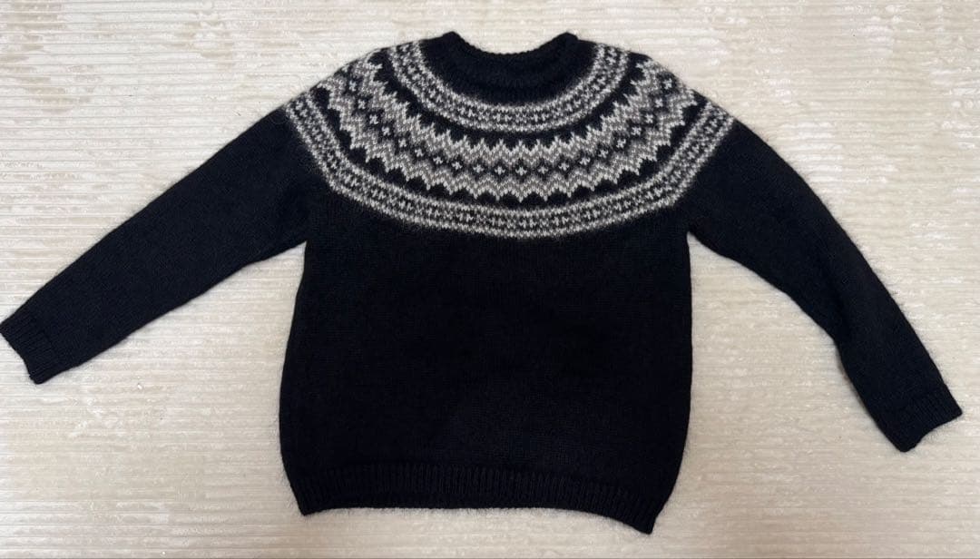 uniform experiment ノルディック モヘアニット サイズ2