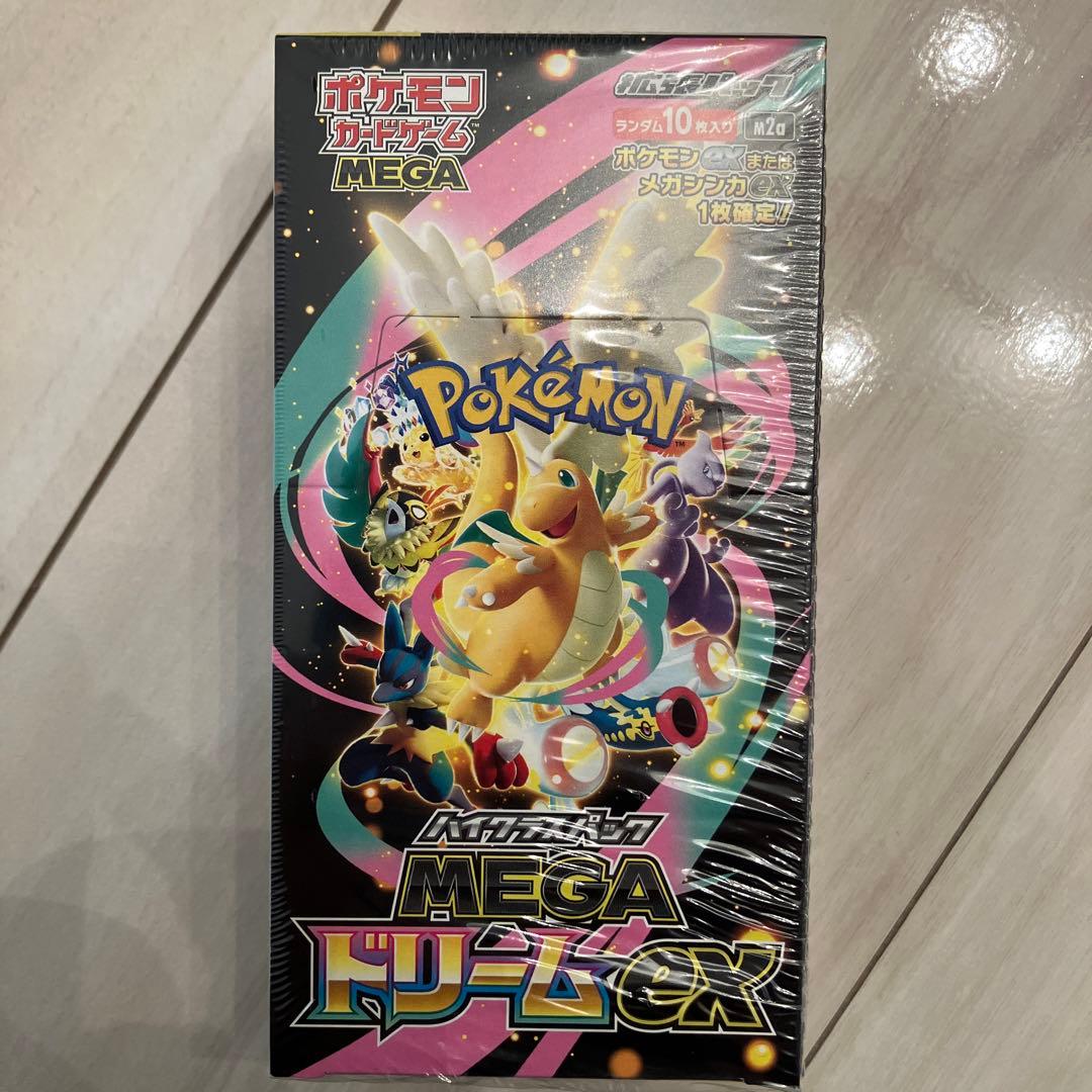 ポケモンカードゲーム メガドリームex シュリンク付き 1box 新品