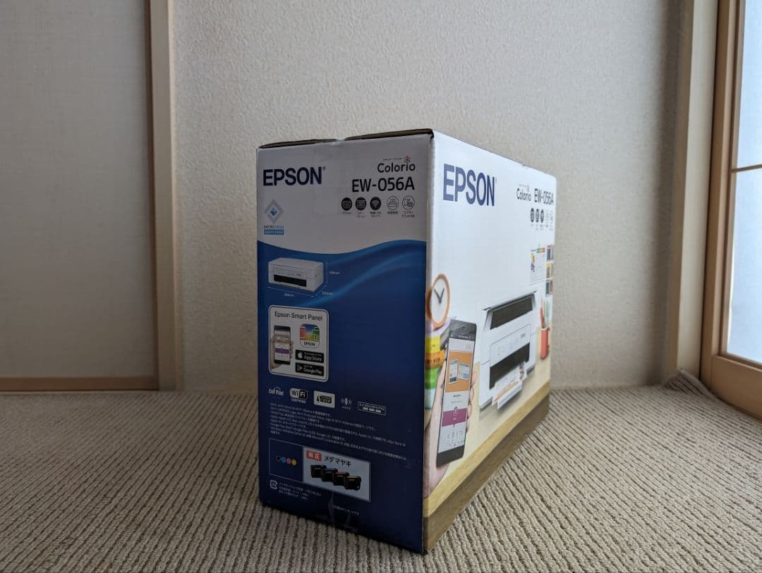 新品　EW-056A プリンター　エプソン EPSON　インク MED-4CL付