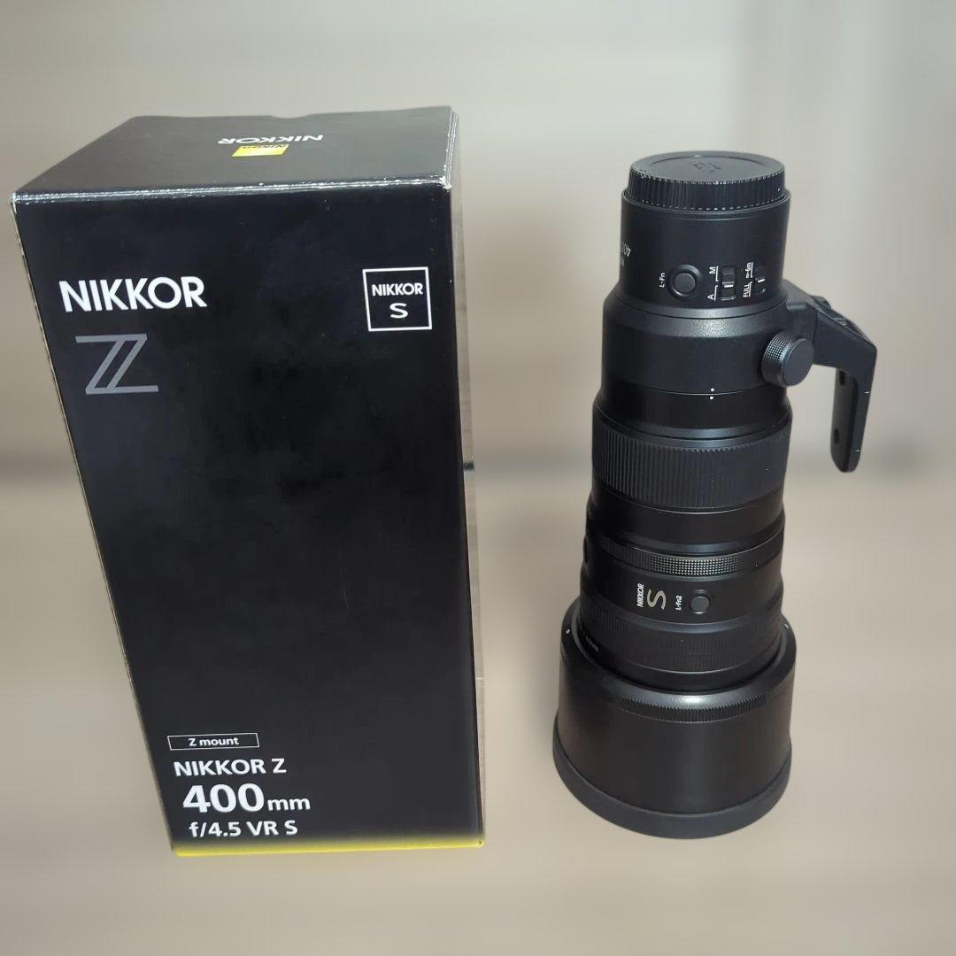 NIKKOR Z 400mm f/4.5 VR S フィルタ付き