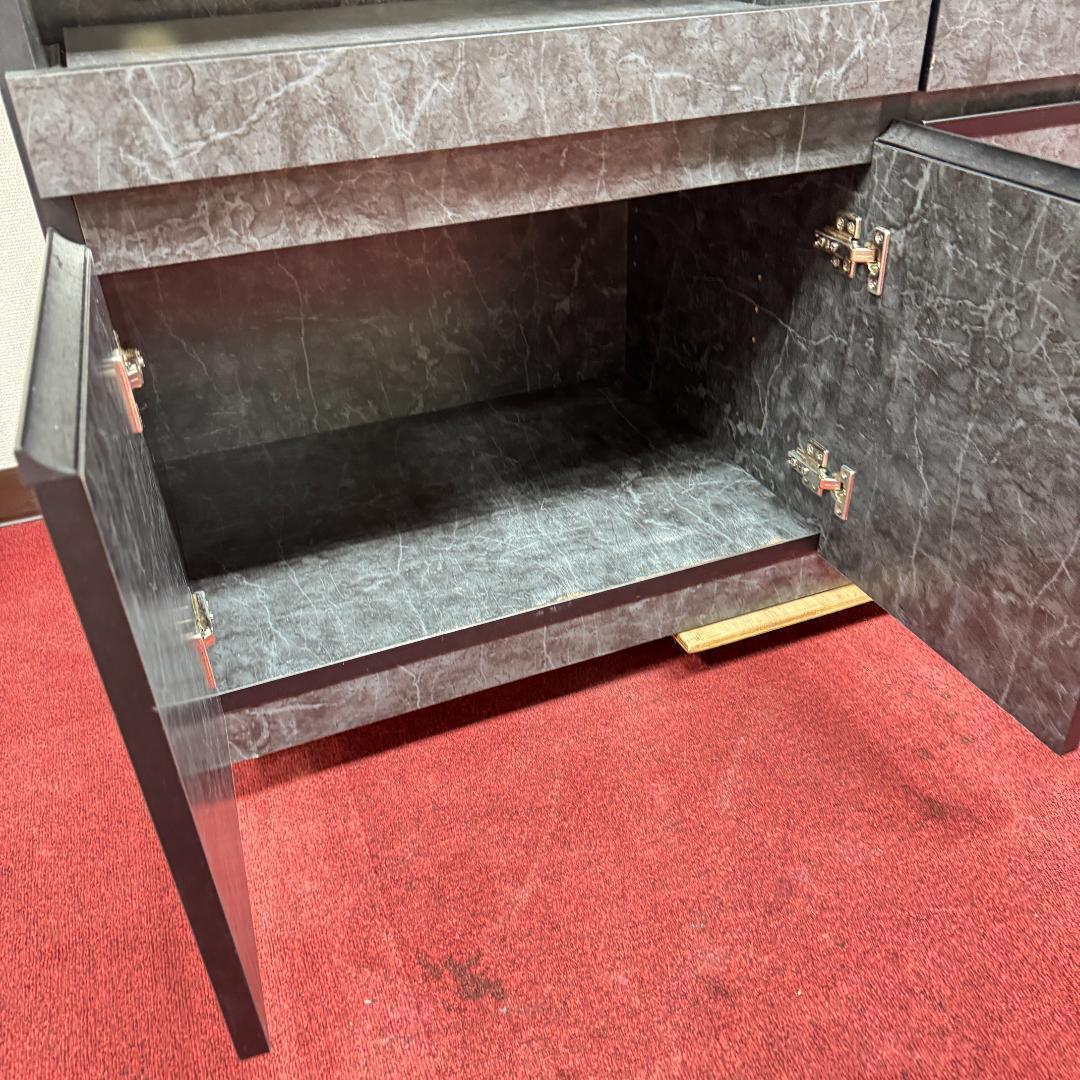 東京23区送料無料　美品大川家具　レンジボード　幅1400サイズ