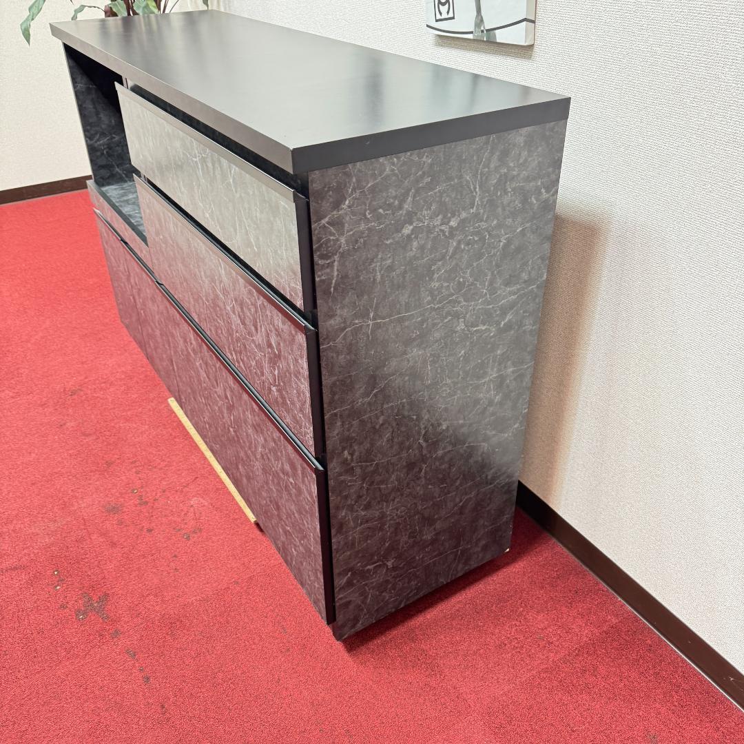 東京23区送料無料　美品大川家具　レンジボード　幅1400サイズ