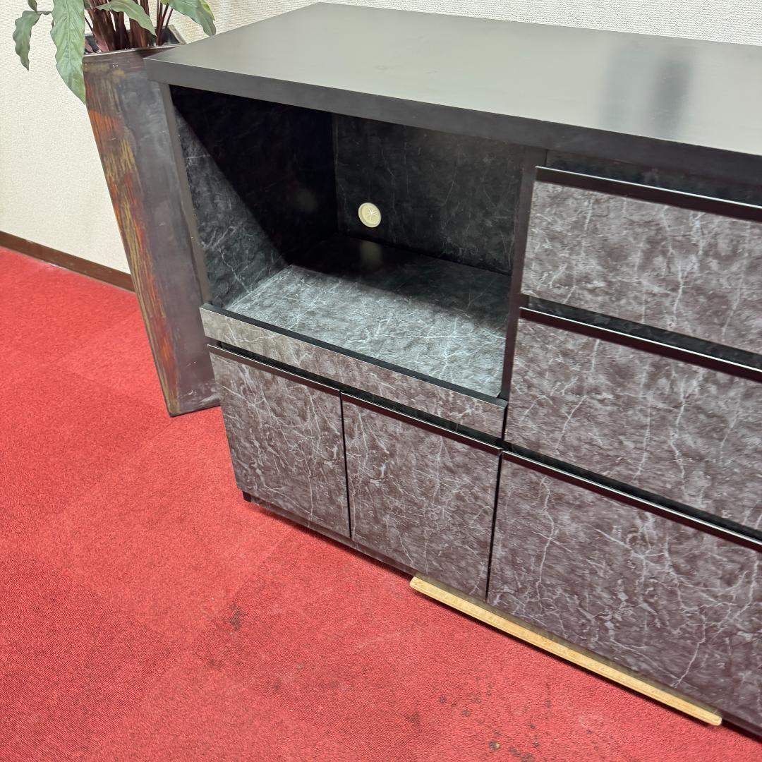 東京23区送料無料　美品大川家具　レンジボード　幅1400サイズ