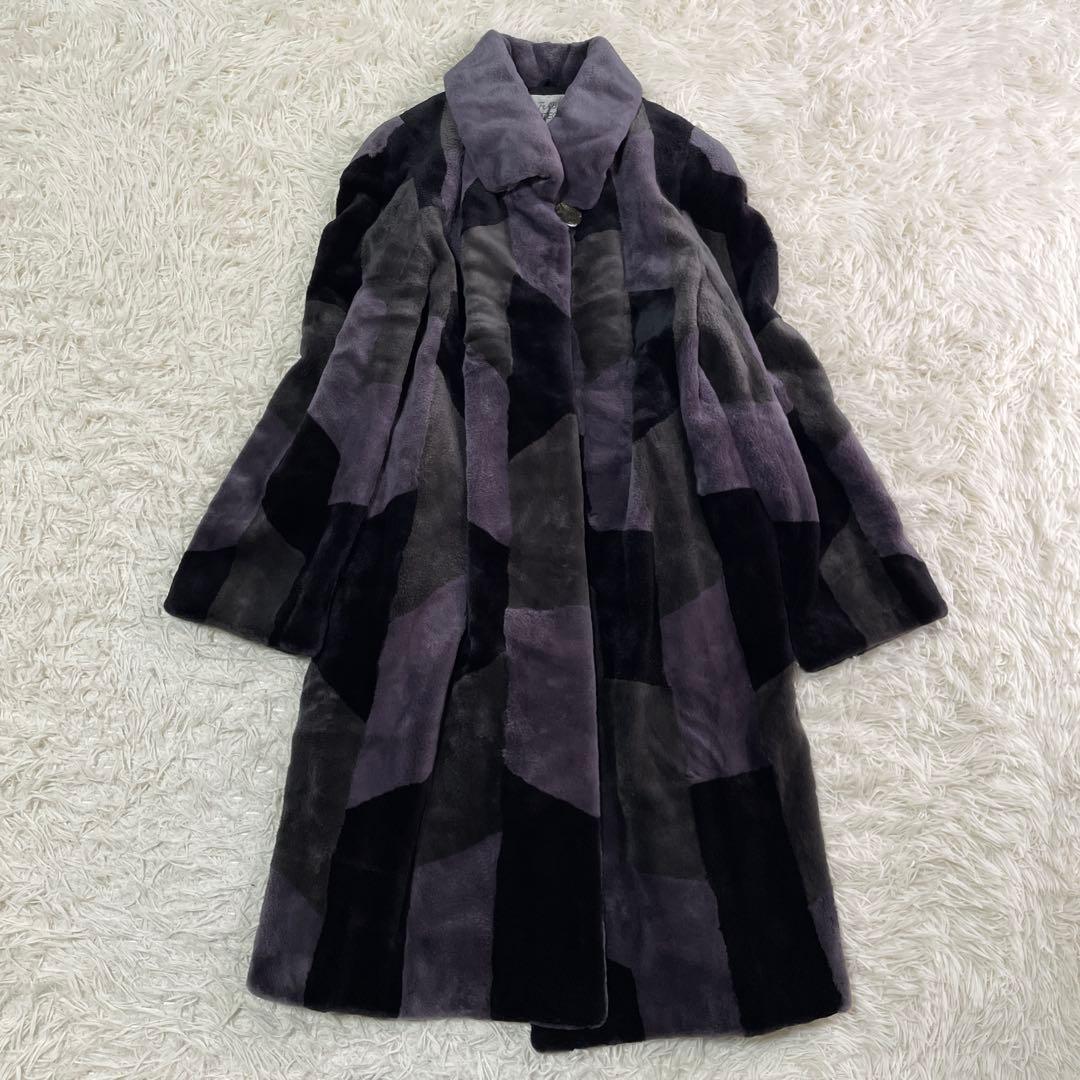【美品】FABIO MANTEGAZZA サガミンク ミンクファー ロングコート
