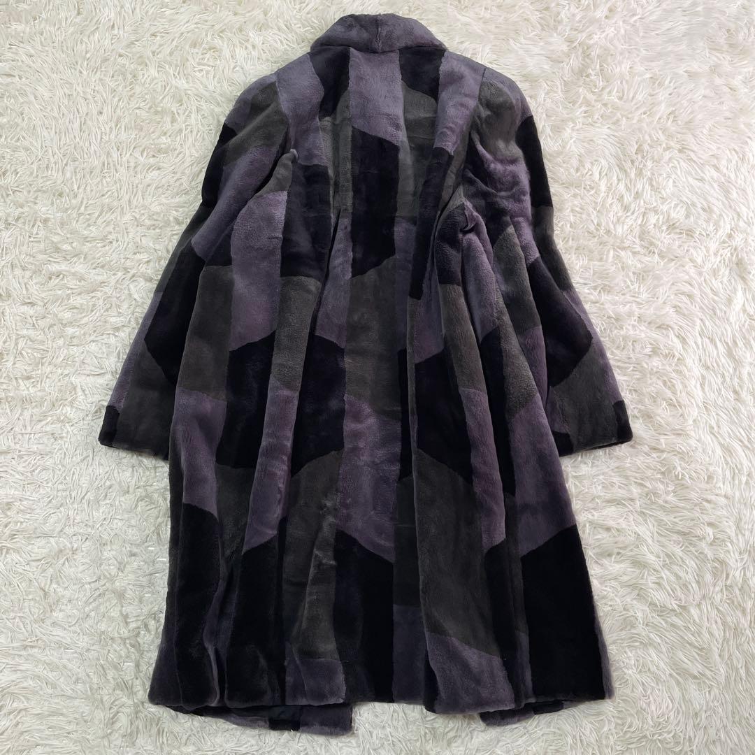 【美品】FABIO MANTEGAZZA サガミンク ミンクファー ロングコート