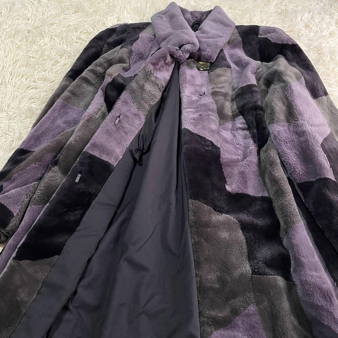 【美品】FABIO MANTEGAZZA サガミンク ミンクファー ロングコート