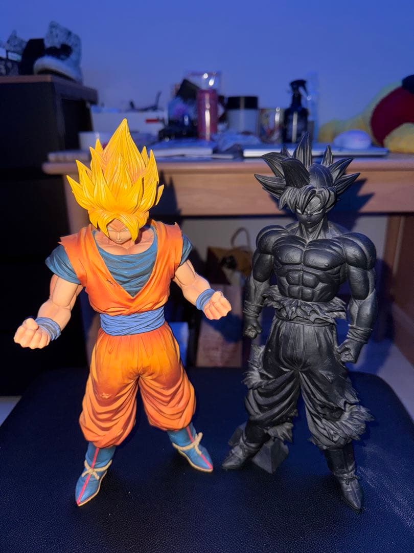 『レア』グランジスタ 孫悟空フィギュア 2体 スーパーサイヤ人 身勝手の極意
