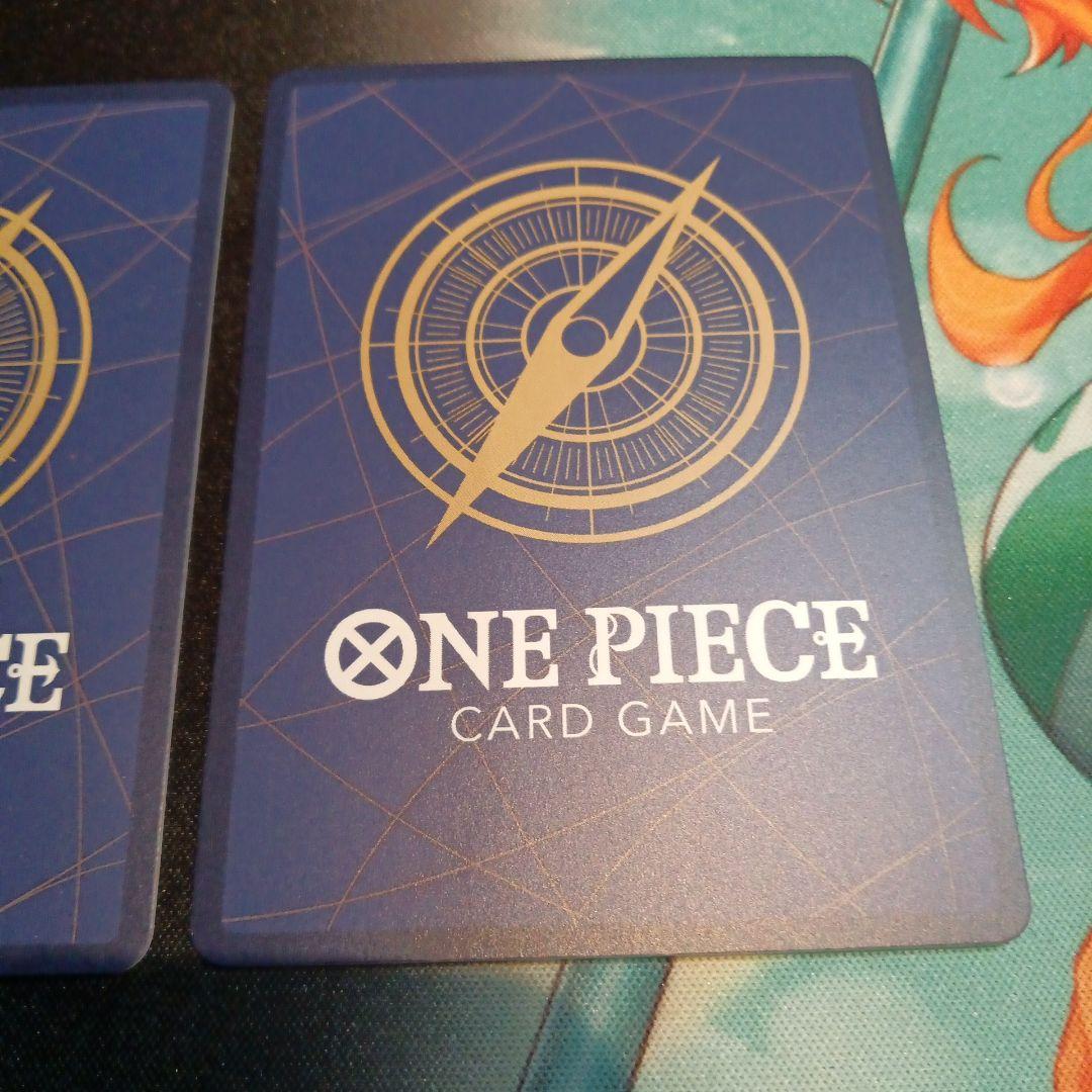 ワンピースカード　モンキー・D・ルフィ　sec　パラレル　2枚　受け継がれる意思