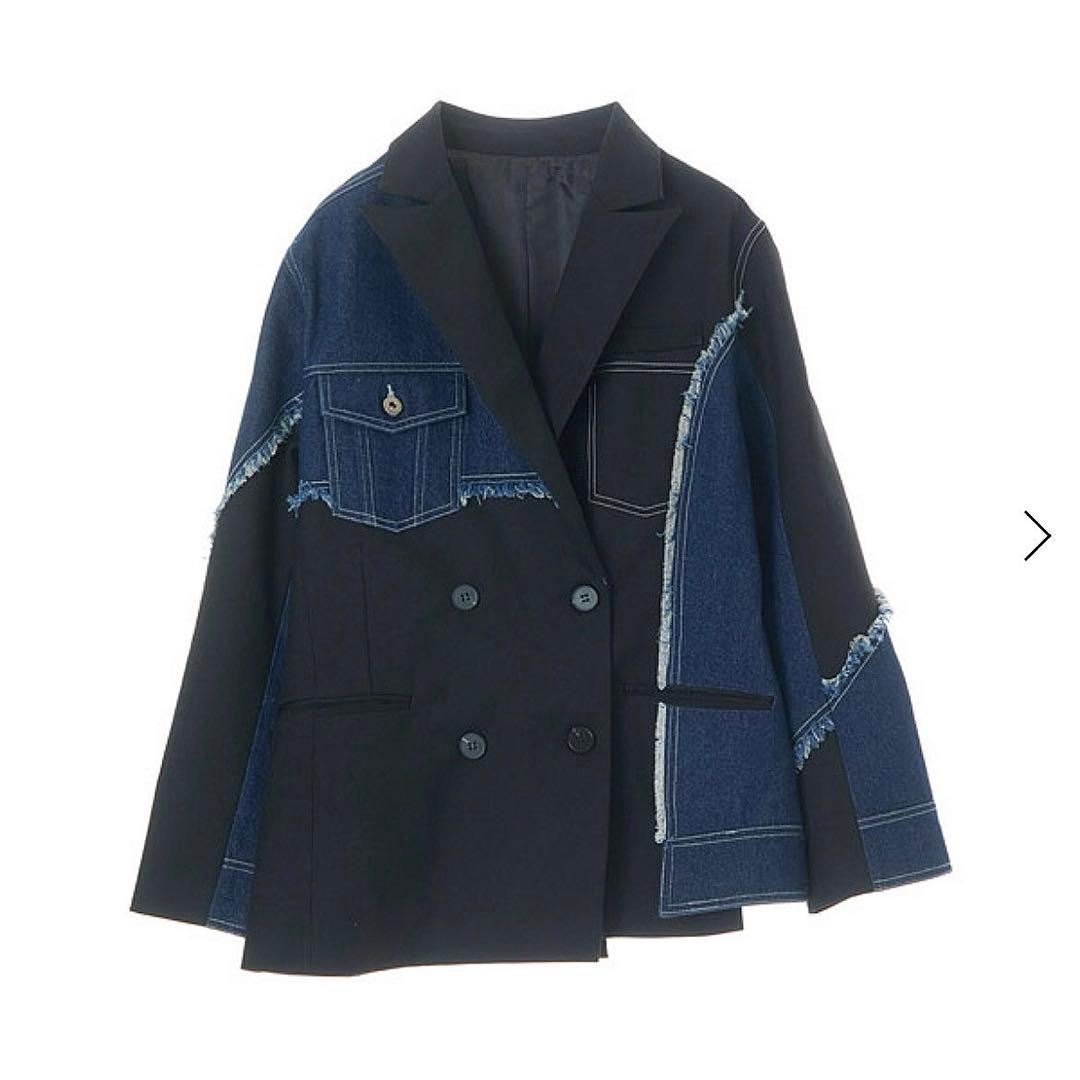 user_4ebeb411 　AULA AILA別注デニムコンビジャケット