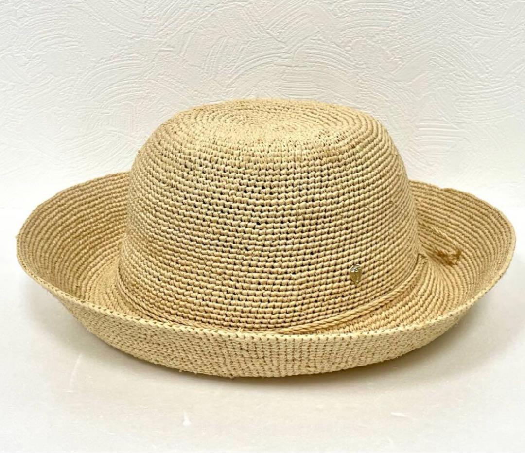 ヘレンカミンスキー帽子　ラフィアハット　プロバンス10　ナチュラル　タグ付　箱有