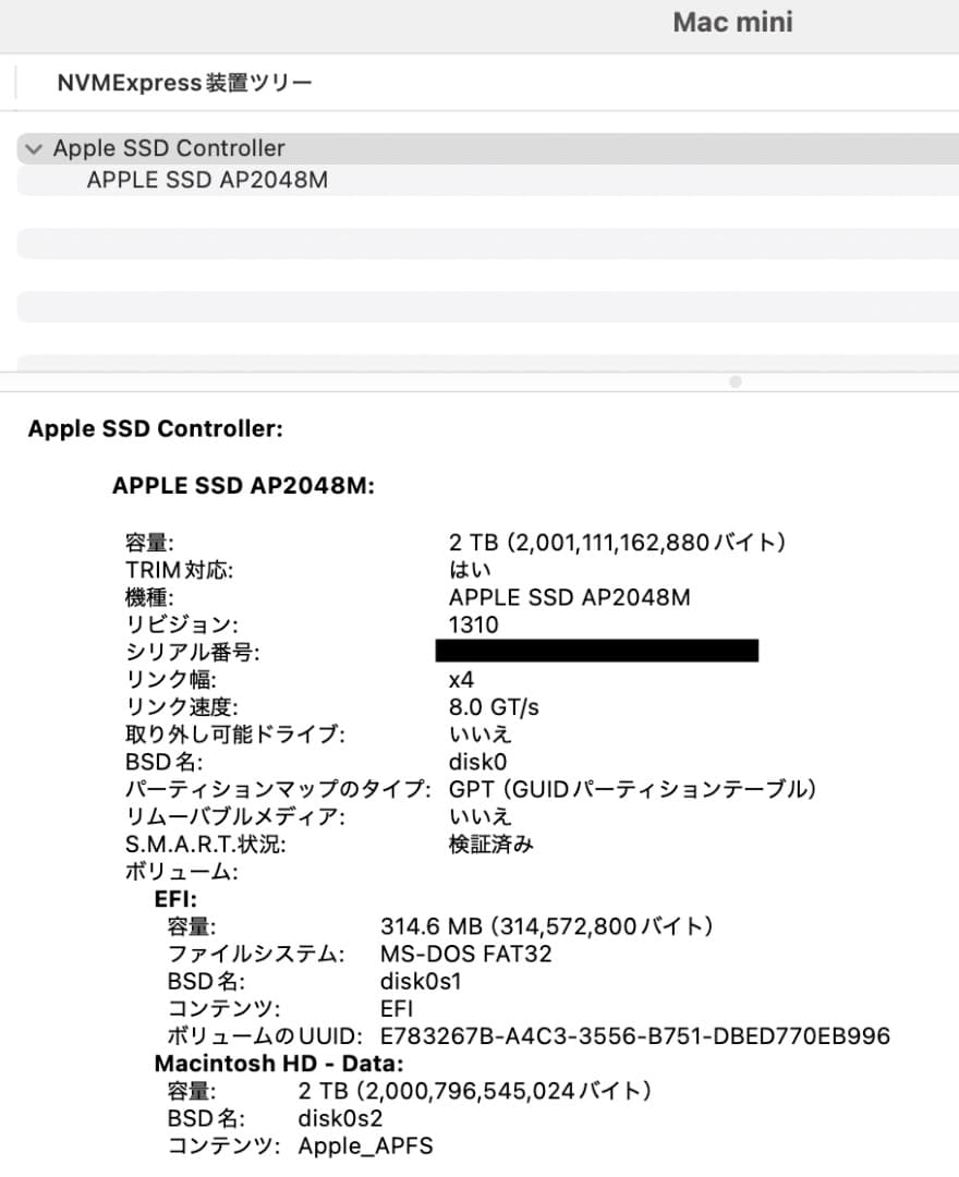 P*m様 【大容量】Apple Mac Mini (2018) i7/64GB/