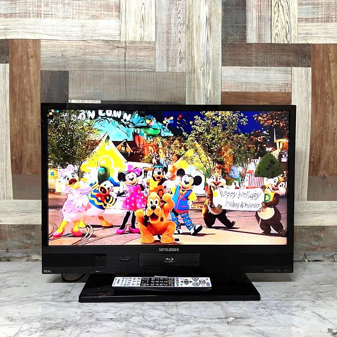 れむさん専用全国送料込三菱29型ブルーレイ&HDD録画テレビ.ダビング可能
