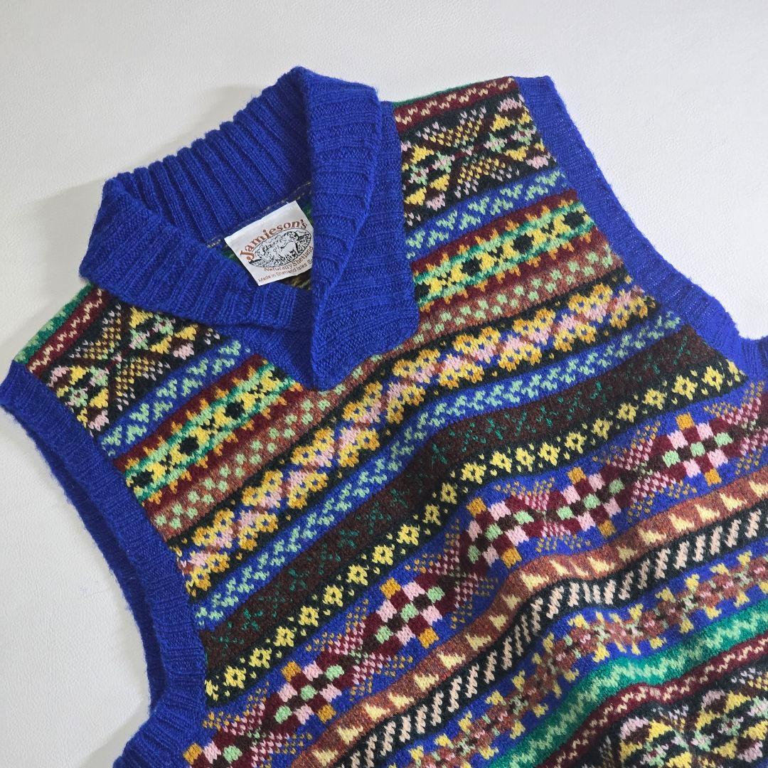 Jamieson's ジャミーソンズ　スコットランド製 ベスト