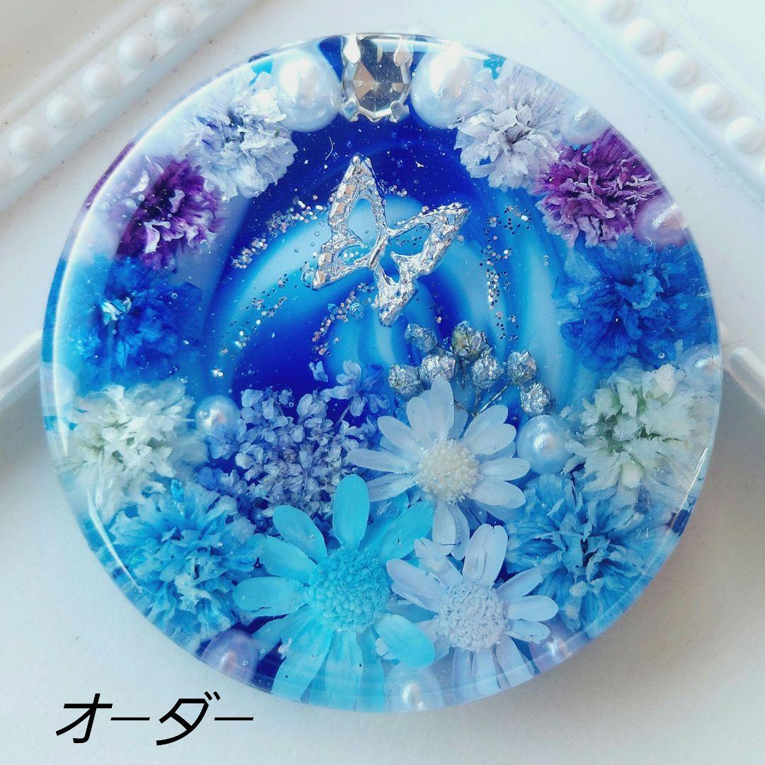 メグえもん　レジン　ヘアゴム　ポニーフック　ブローチ