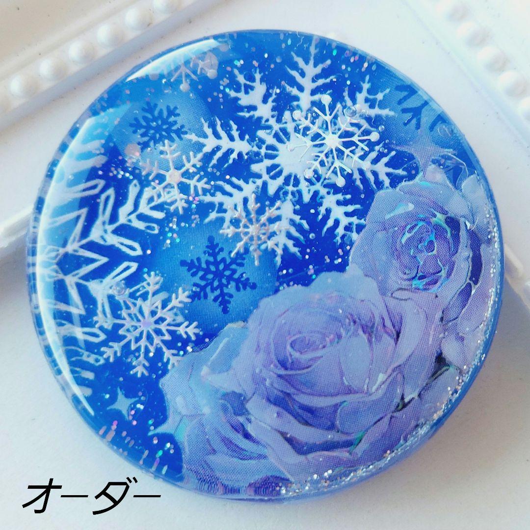 メグえもん　レジン　ヘアゴム　ポニーフック　ブローチ