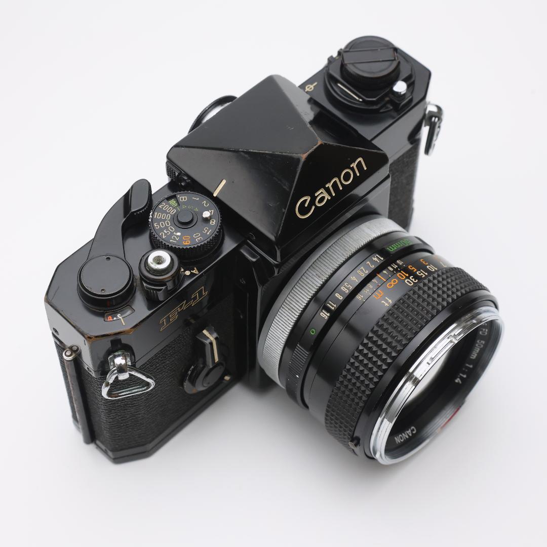 【動作確認済】Canon 旧 F-1 旧 FD 50mm F1.4 【実用品】