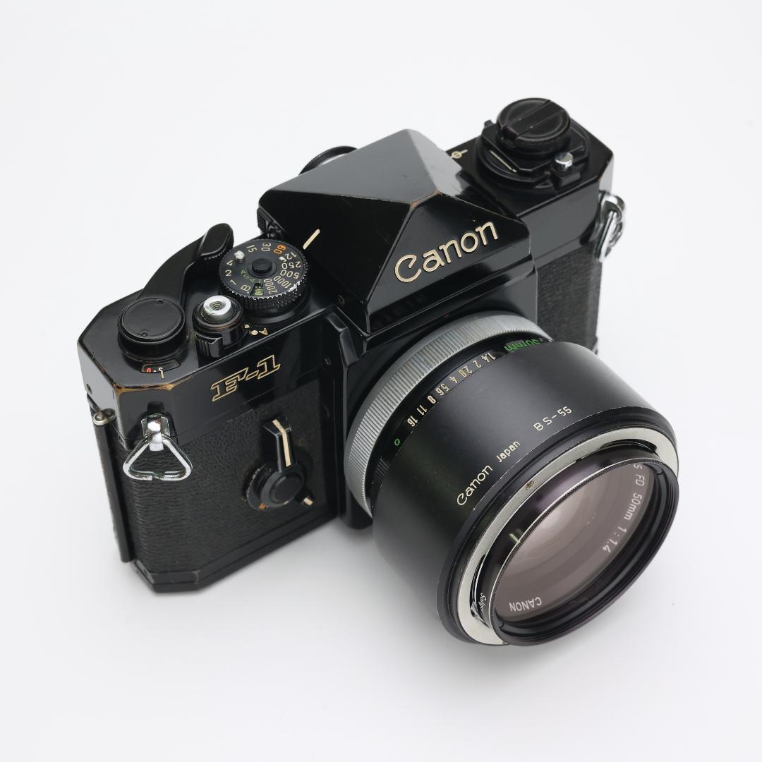 【動作確認済】Canon 旧 F-1 旧 FD 50mm F1.4 【実用品】