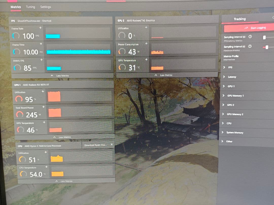 RX9070XT sld 16g steel legend グラフィック