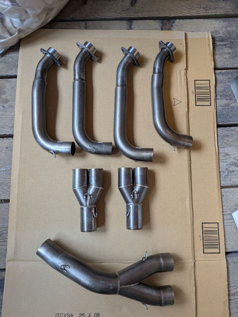 yzf-r6　エキゾーストパイプ　2006-2016